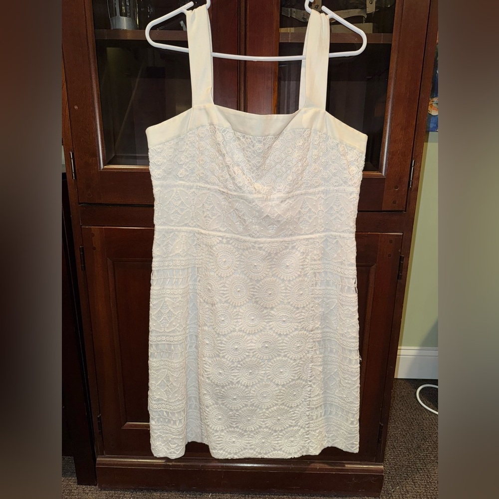 Tory Burch Cream Lace Dress